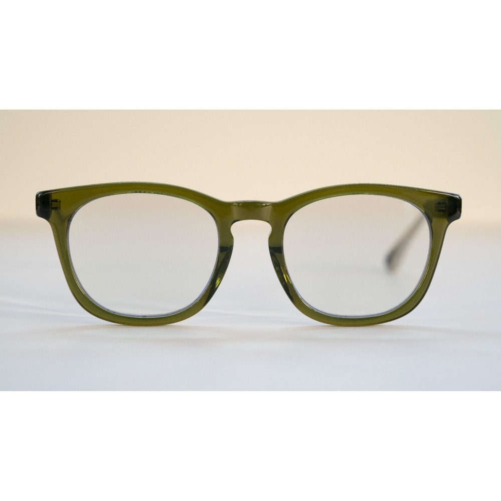 Caddis Pinto 72 Green Round +3.00 Readers Glasses 50-19-135